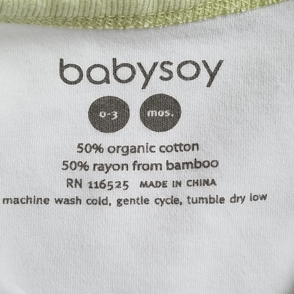 Babysoy kangaroo organic sleeper, 0-3 months - Picture 4 of 4